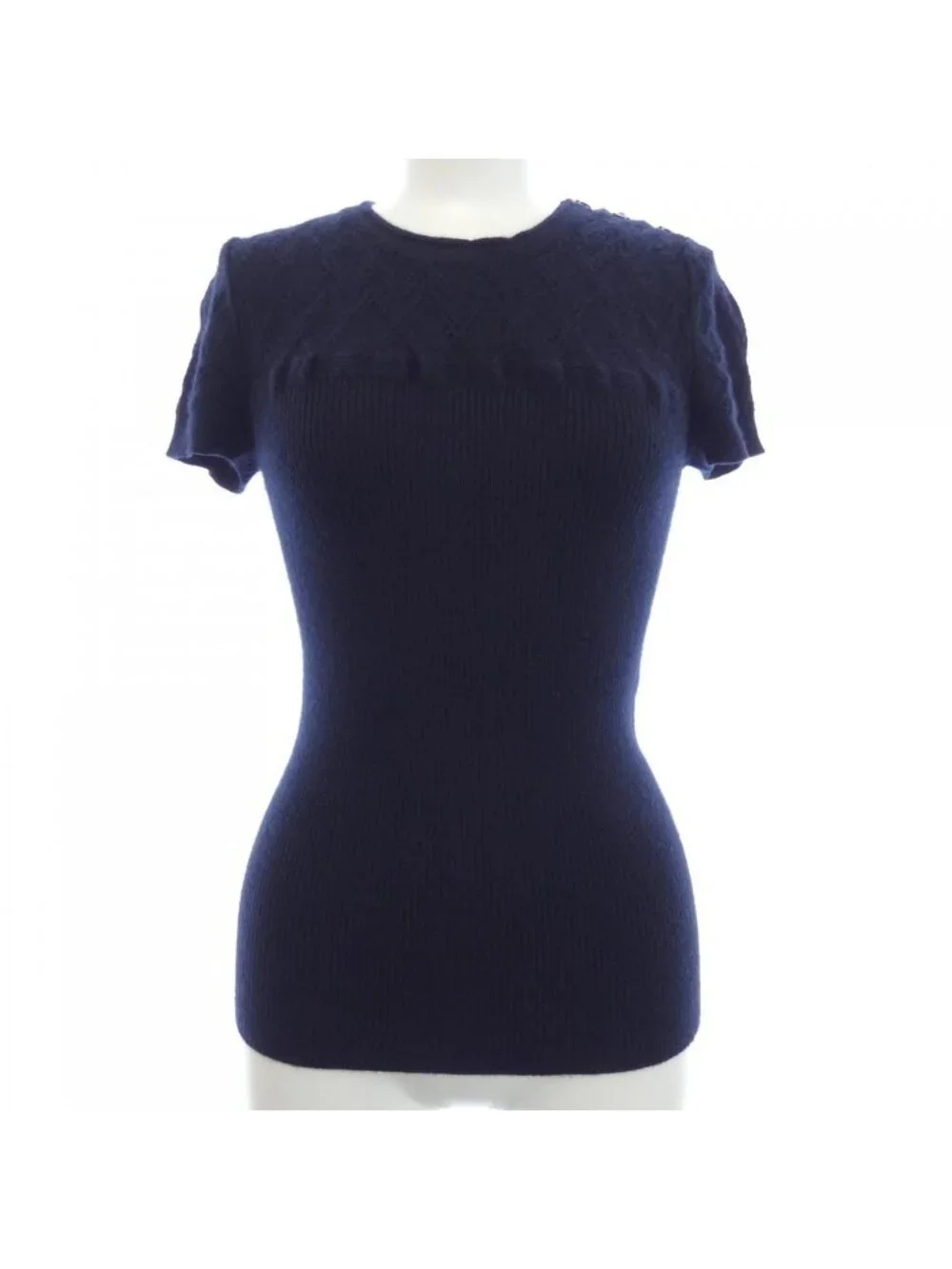 Chanel Knit Sweater Navy